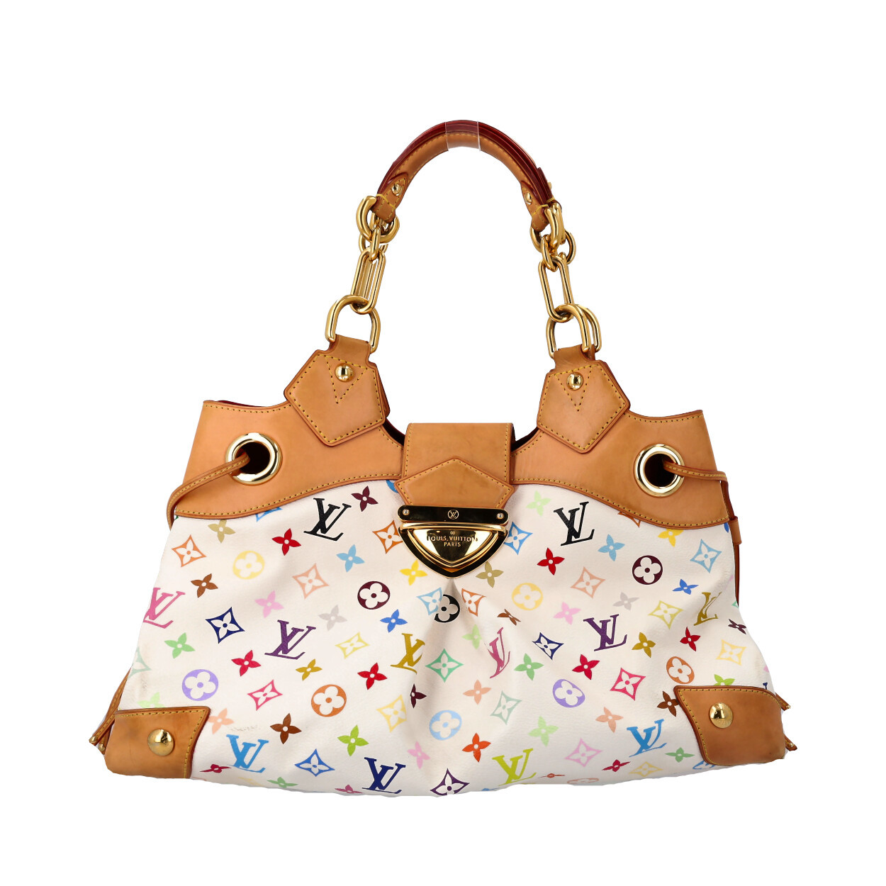 LOUIS VUITTON Multicolor Ursula White Luxity