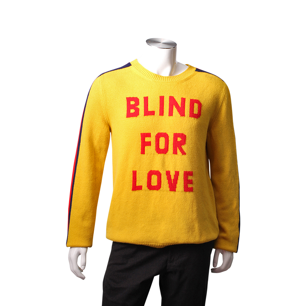 GUCCI Blind for Love Pullover Yellow | Luxity