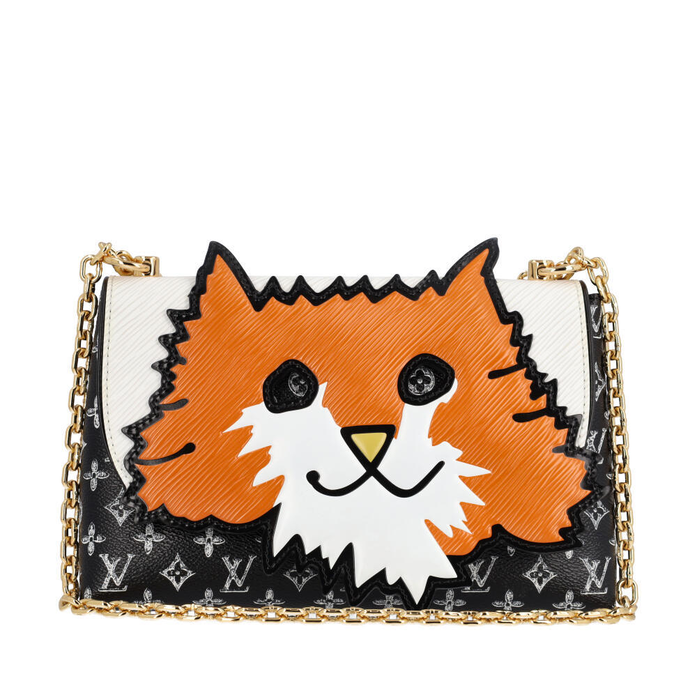 LOUIS VUITTON Epi Orange Cat Bag Luxity