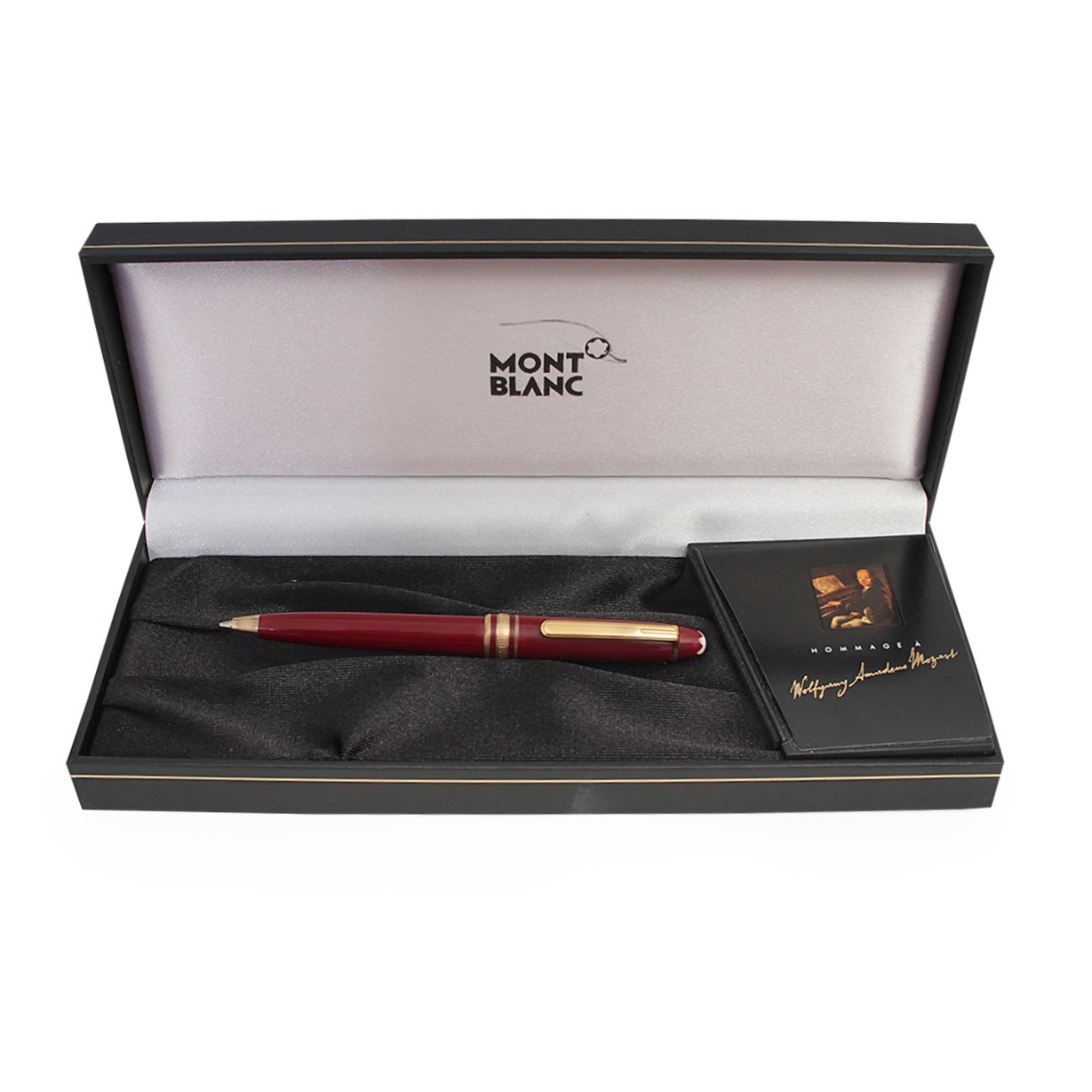 MONTBLANC Hommage A Wolfgang Amadeus Mozart Rollerball Pen Marron Luxity