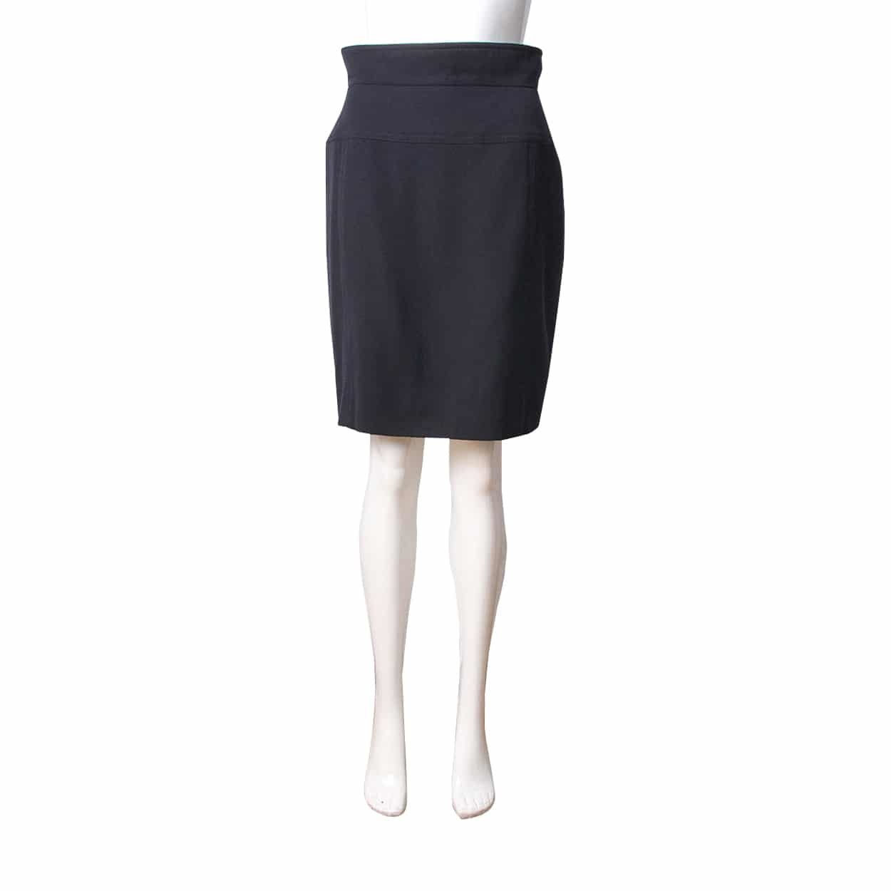 ESCADA Wool Skirt Navy Luxity