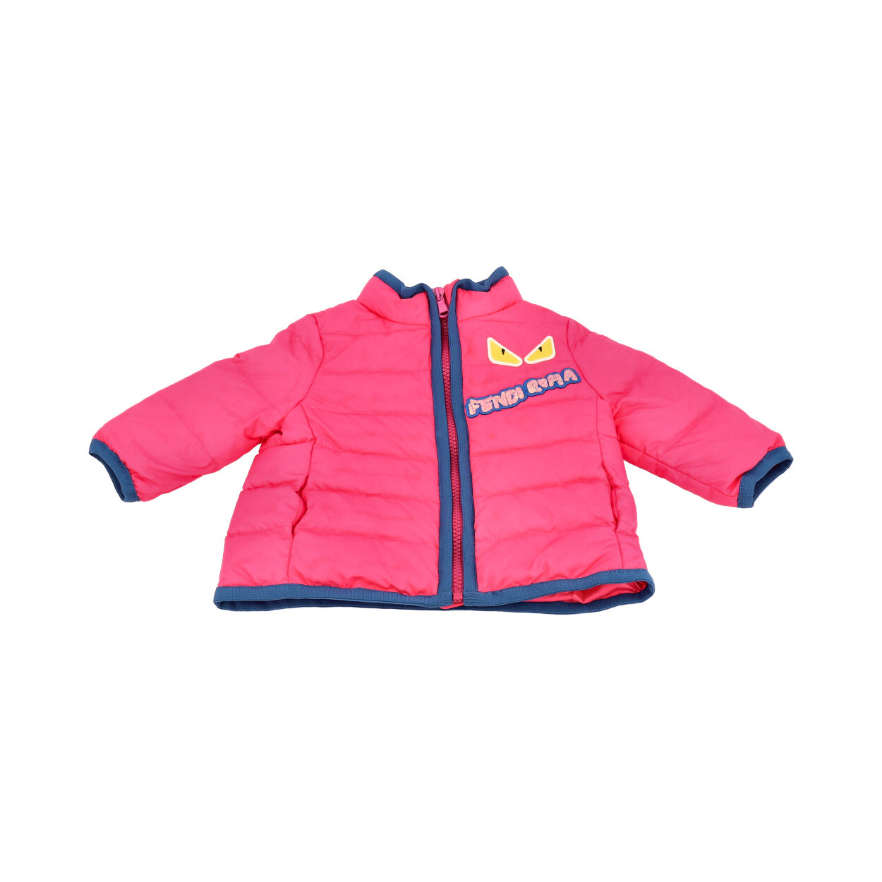 FENDI Synthetic Kids Puffer Jacket Pink Luxity