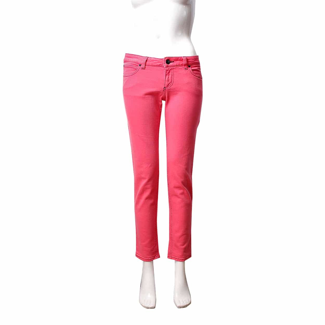 GUCCI Denim Jeans Pink | Luxity