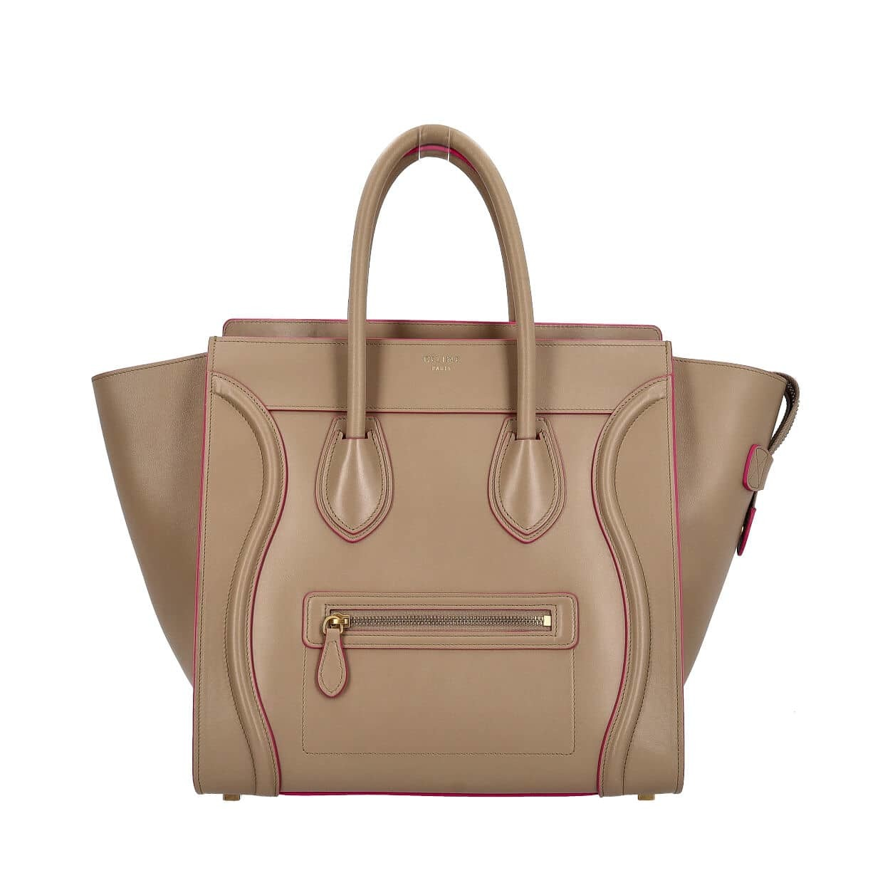 Celine luggage pink hotsell