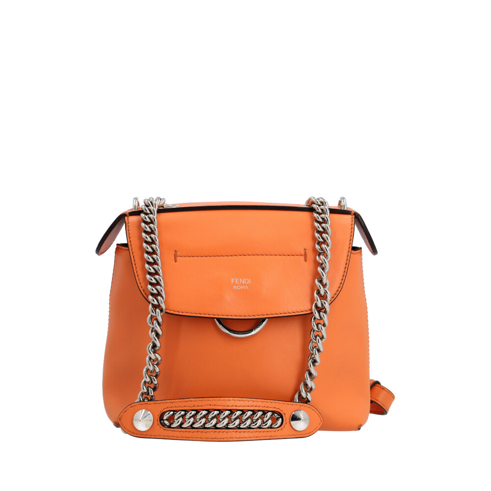 FENDI Mini Back To School Backpack Tangerine Luxity