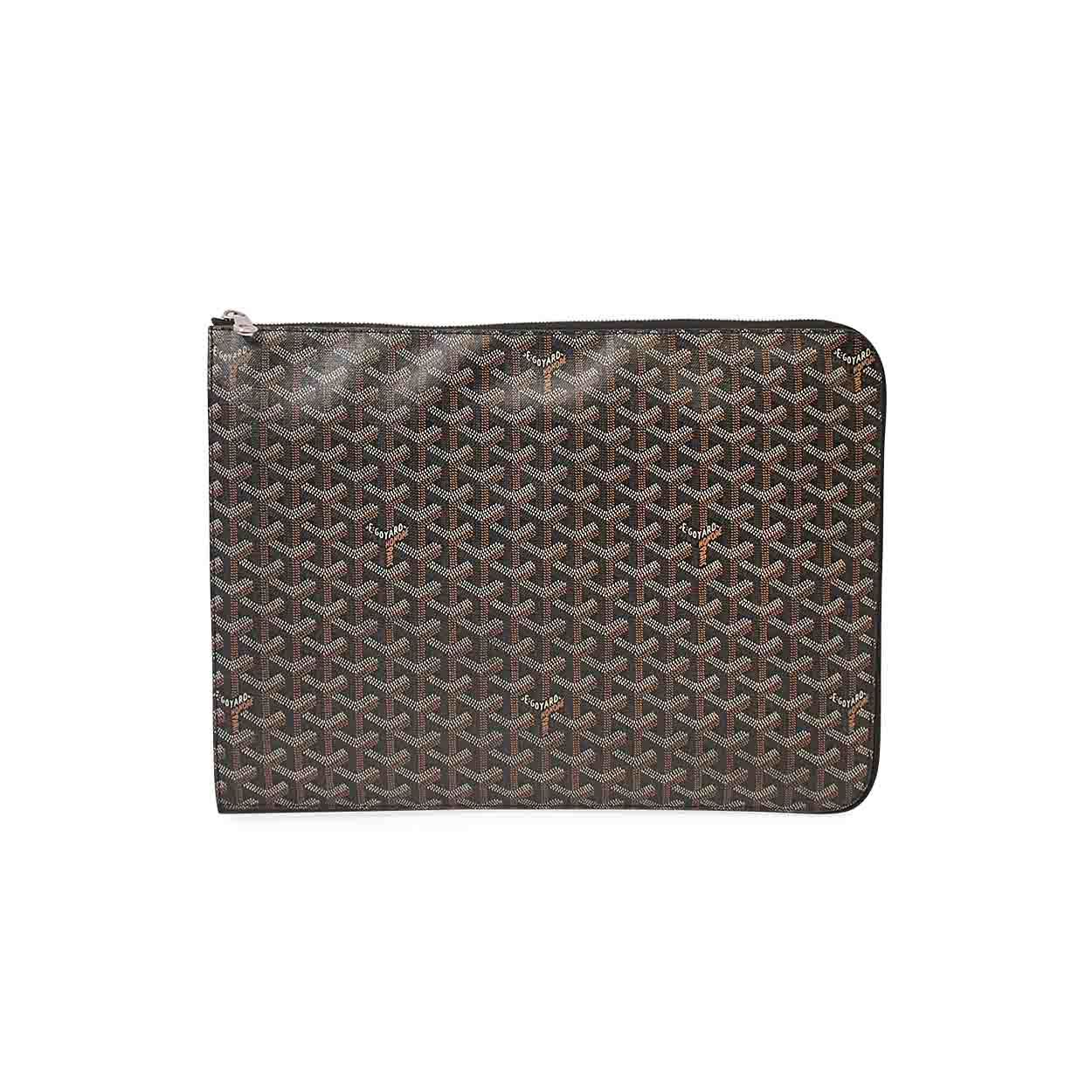 GOYARD Goyardine Sorbonne Document Holder Black Luxity