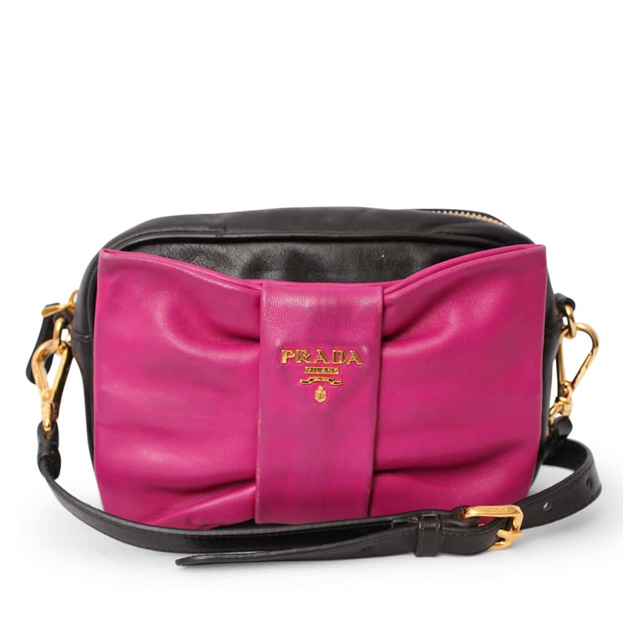 Prada bag with bow hotsell