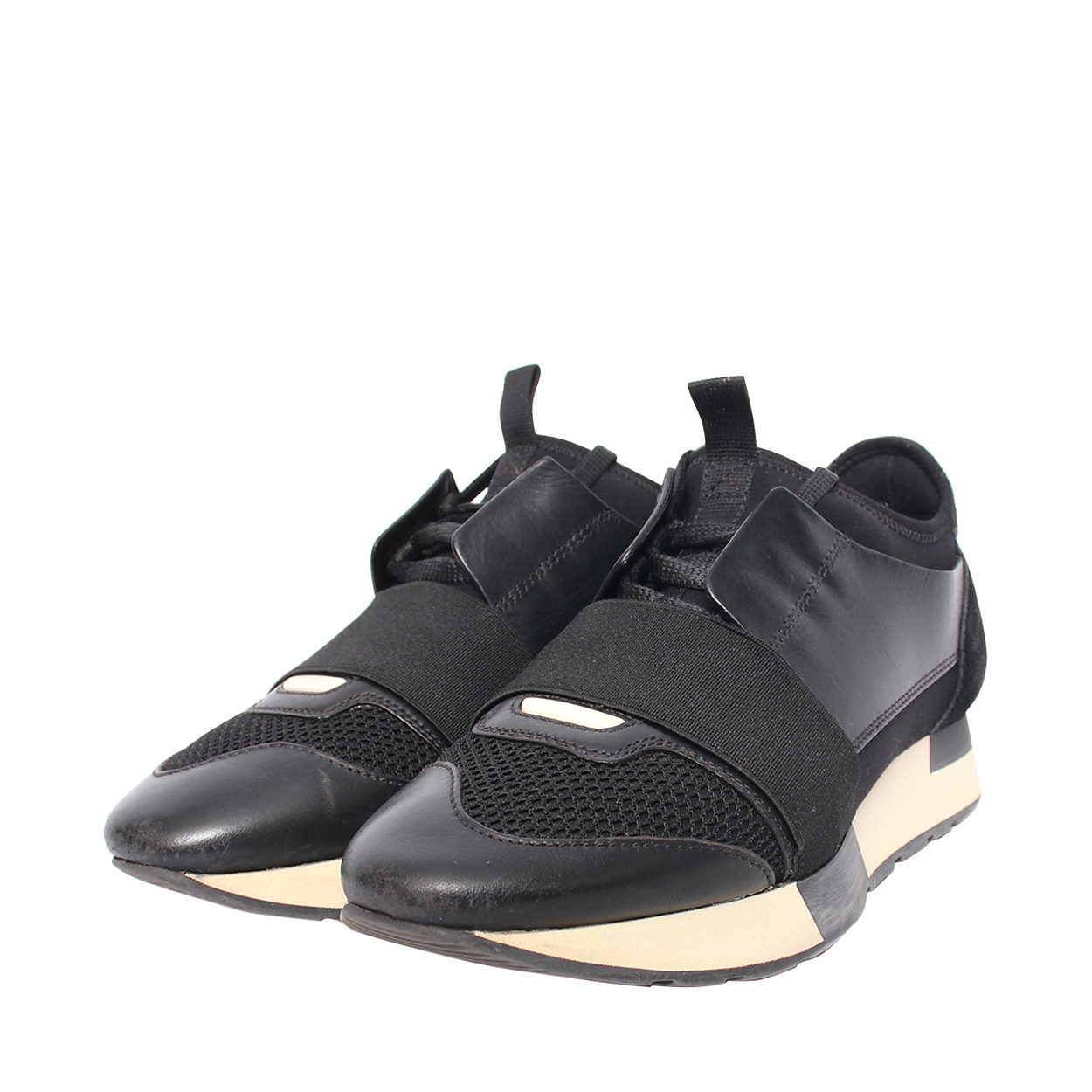 Balenciaga black speed runners best sale