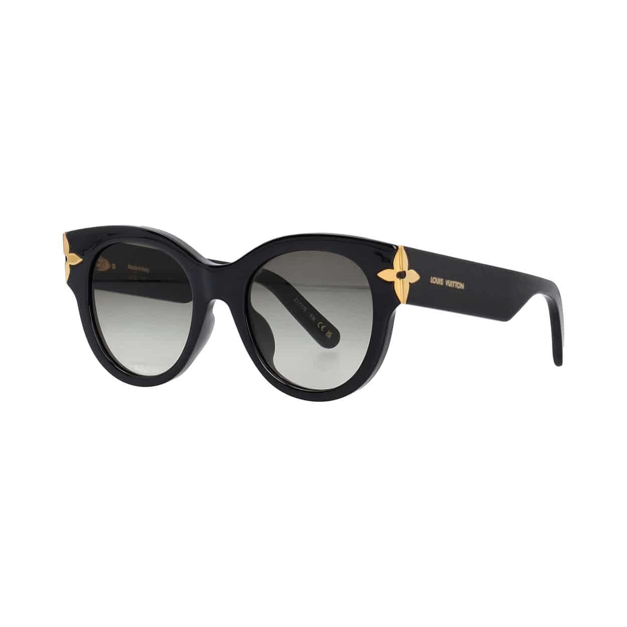 Louis Vuitton Flower Edge Sunglasses Z1777e Black Luxity