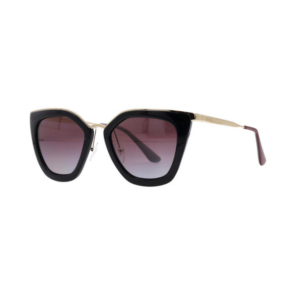 PRADA Sunglasses SPR 53S Black Burgundy Luxity