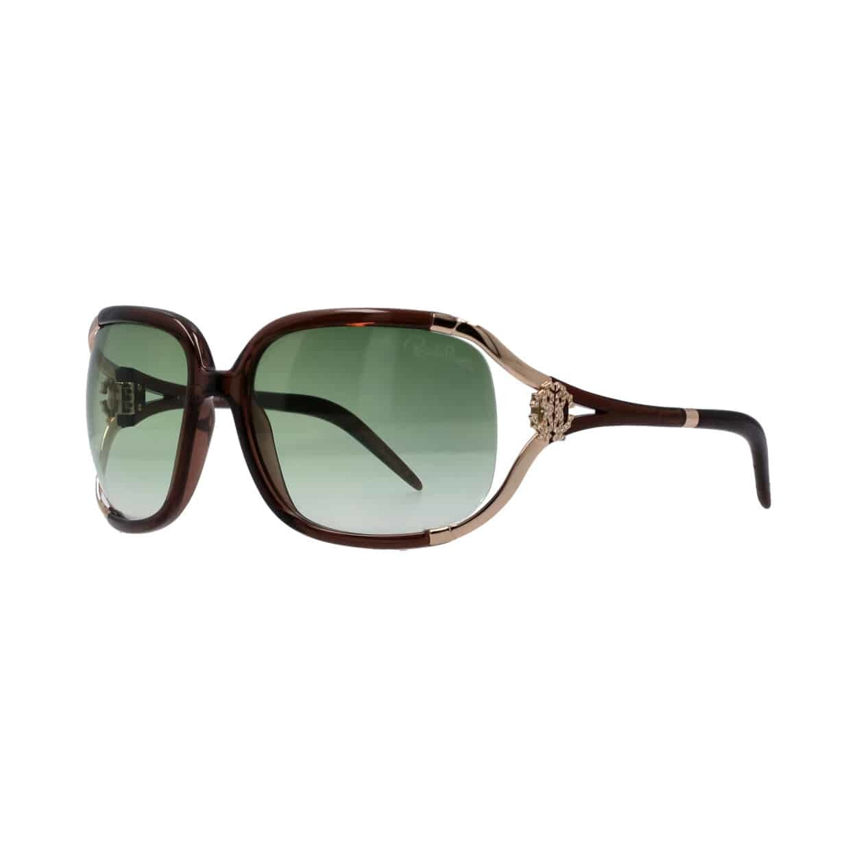 ROBERTO CAVALLI Talisia Sunglasses 370S Brown Gold Luxity