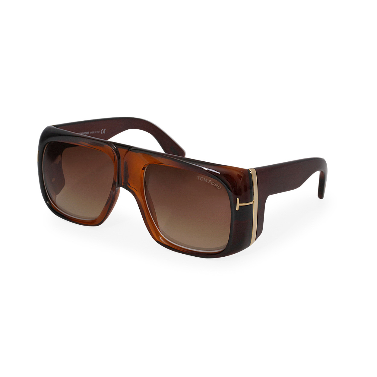 TOM FORD Gino Sunglasses TF733 Brown Luxity