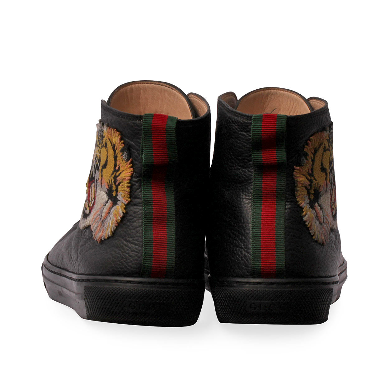 Gucci high top with tiger online