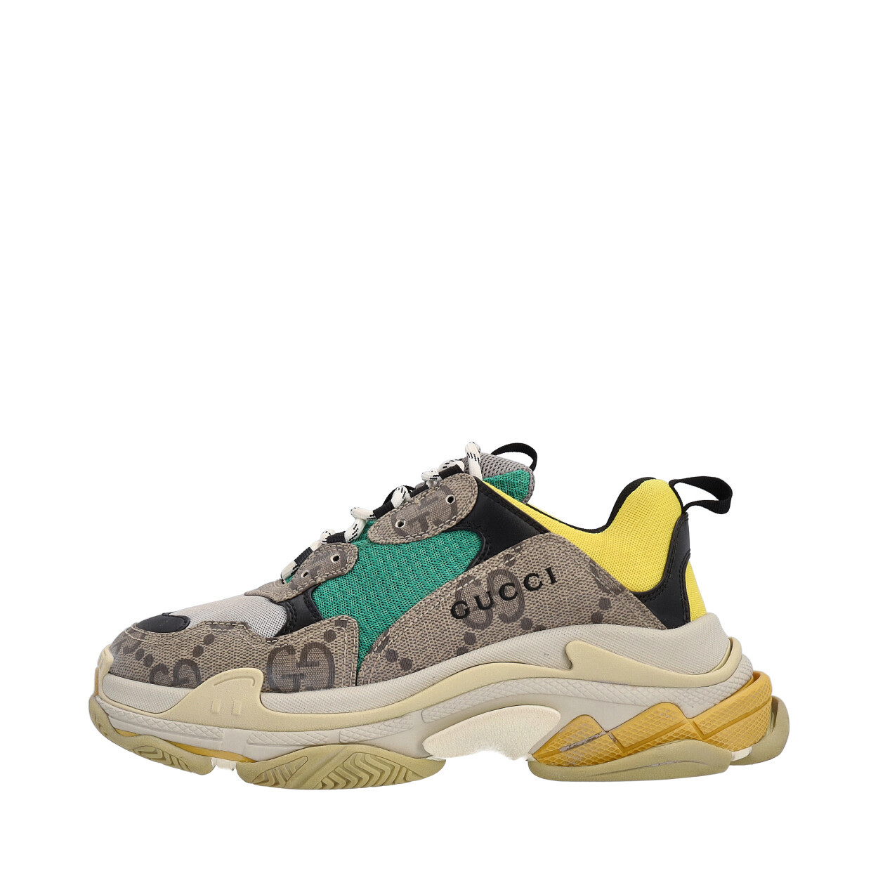 GUCCI Maxi GG Supreme The Hacker Project Triple S Sneakers Multicolour Luxity