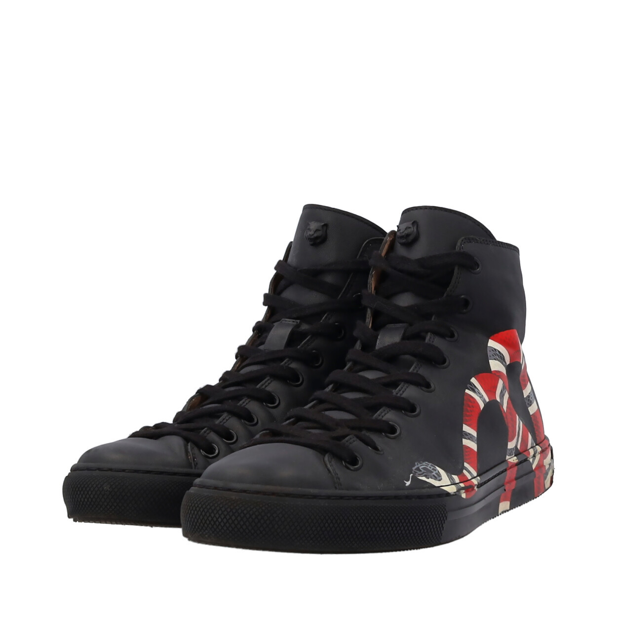 Gucci snake sneakers fashion black