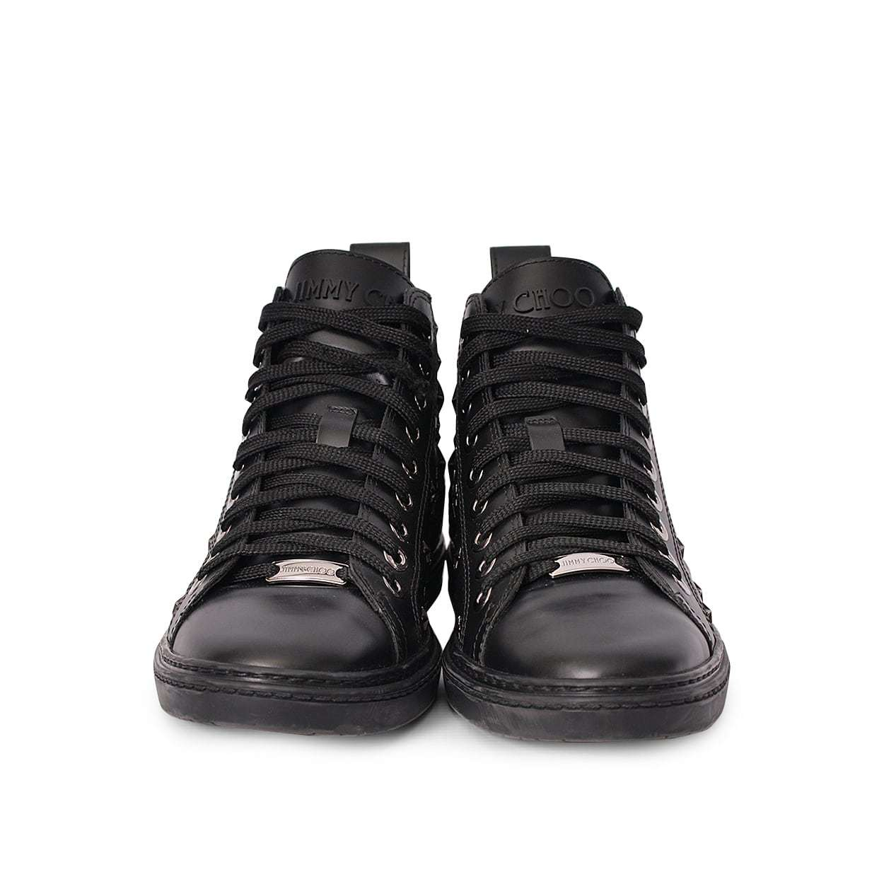 Jimmy choo high top trainers best sale