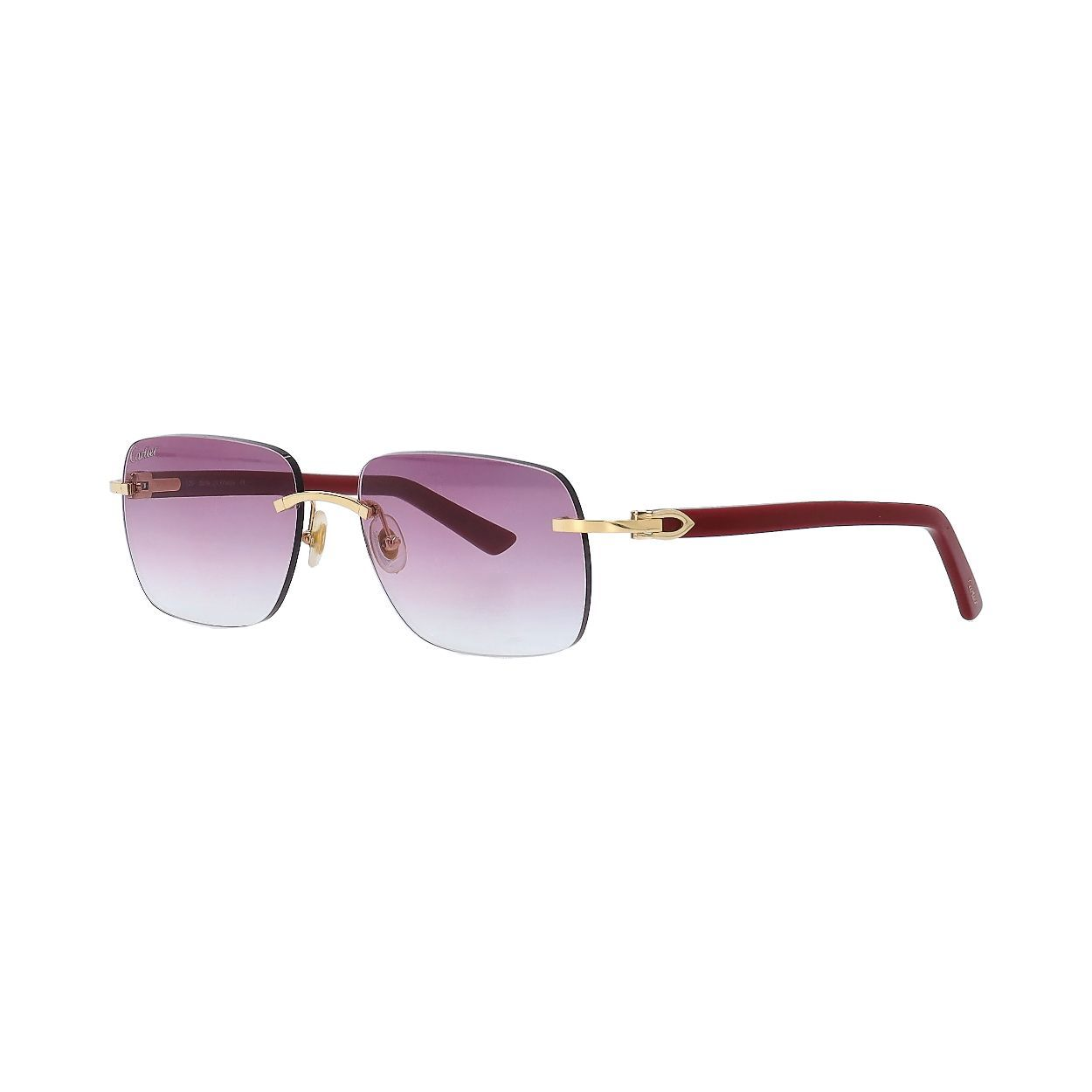 CARTIER Sunglasses CT00480 Violet Burgundy Luxity