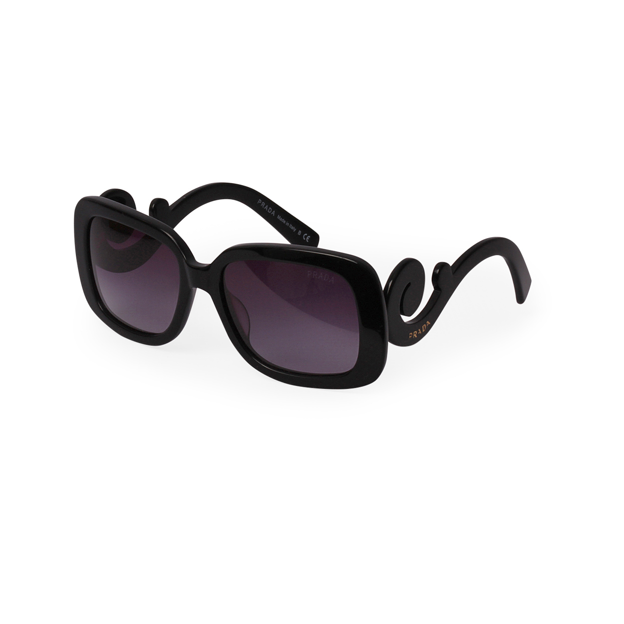 PRADA Baroque Sunglasses SPR 270 A Black Luxity