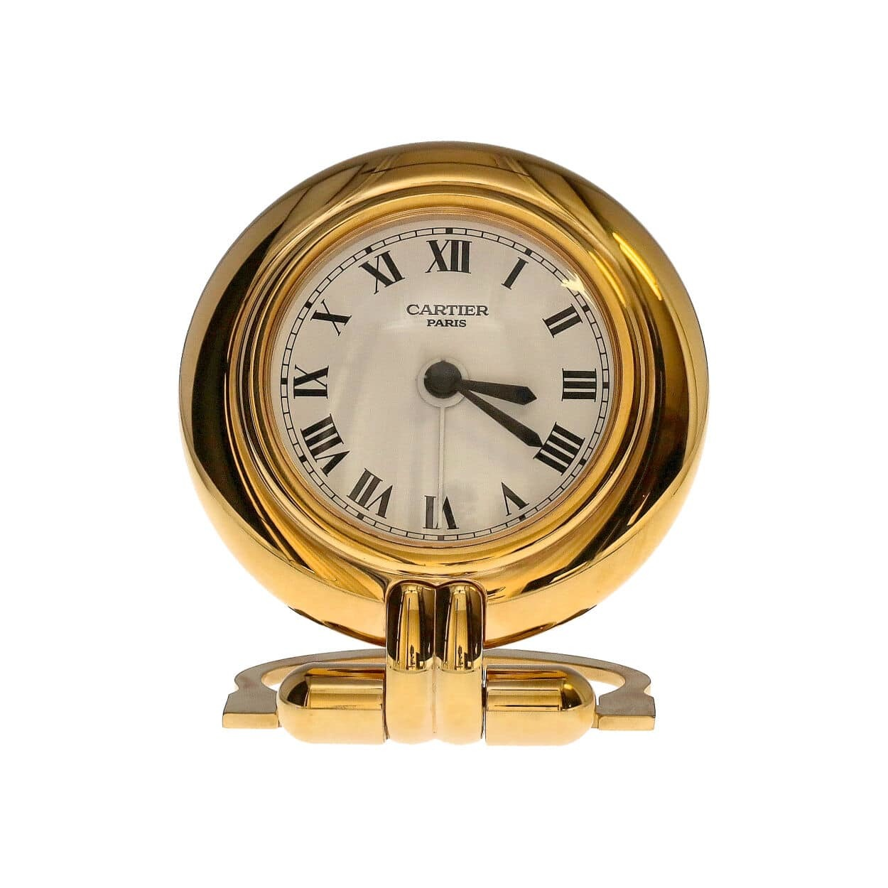 CARTIER Desk Clock Luxity